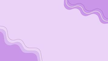 illustration esthétique minimale de fond d'écran violet, parfaite pour le fond d'écran, la toile de fond, la carte postale, l'arrière-plan de votre conception vecteur