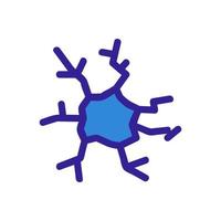 vecteur d'icône de fissure. illustration de symbole de contour isolé