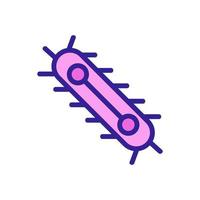 illustration vectorielle de l'icône du rouleau de convoyeur vecteur