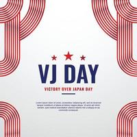 fond de conception vj day pour le moment international vecteur