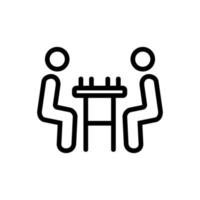 illustration vectorielle de l'icône d'échecs igrce vecteur