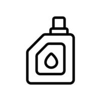 illustration vectorielle de l'icône de la cartouche d'huile moteur vecteur