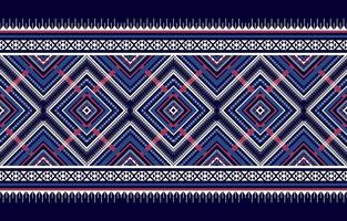 motif géométrique sans couture ethnique. style tribal traditionnel. conception pour le fond, l'illustration, la texture, le tissu, les vêtements, l'emballage, le papier peint, le tapis, la broderie vecteur