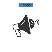 icônes de promotion symbole éléments vectoriels pour le web infographique vecteur