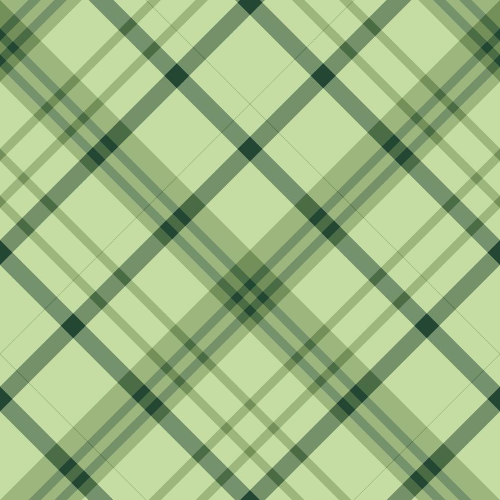 padrão sem costura em encantadoras cores verdes para xadrez, tecido, têxtil, roupas, toalha de mesa e outras coisas. imagem vetorial. 2 vetor