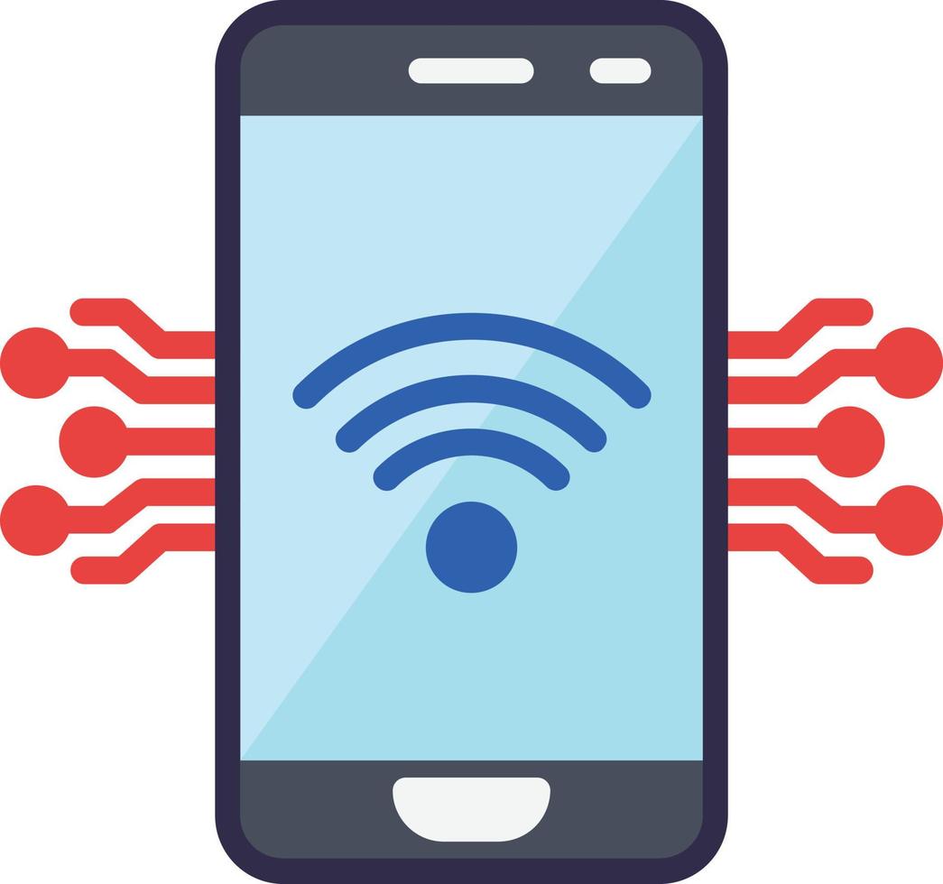 ícone plano de vetor de telefone inteligente