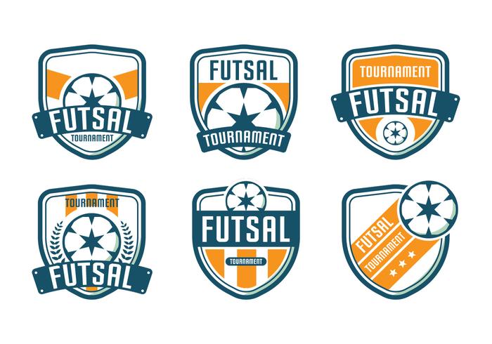 Torneio do Futsal Logo vetor