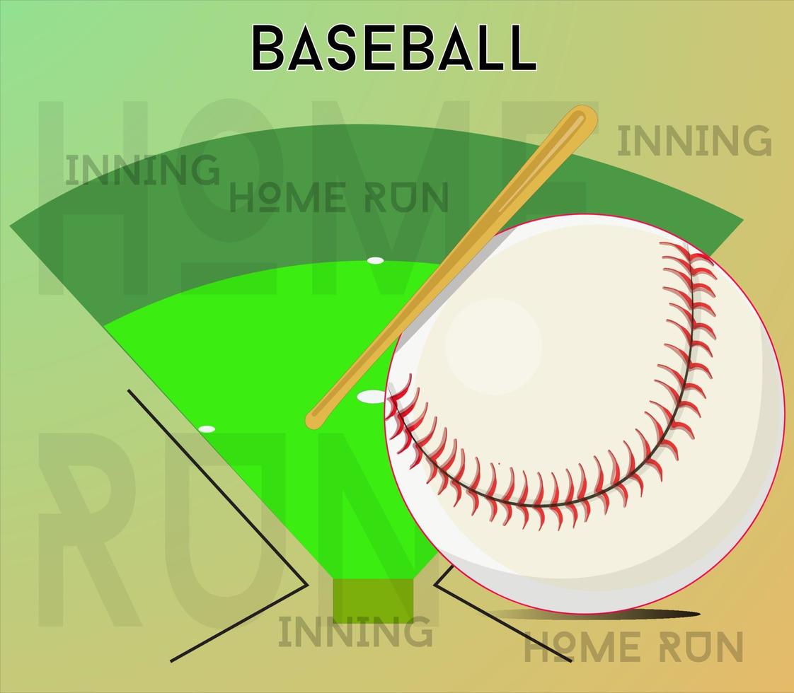 ilustração vetorial do símbolo esportivo de bola de base, muito adequado para símbolos, para serigrafia de roupas esportivas vetor