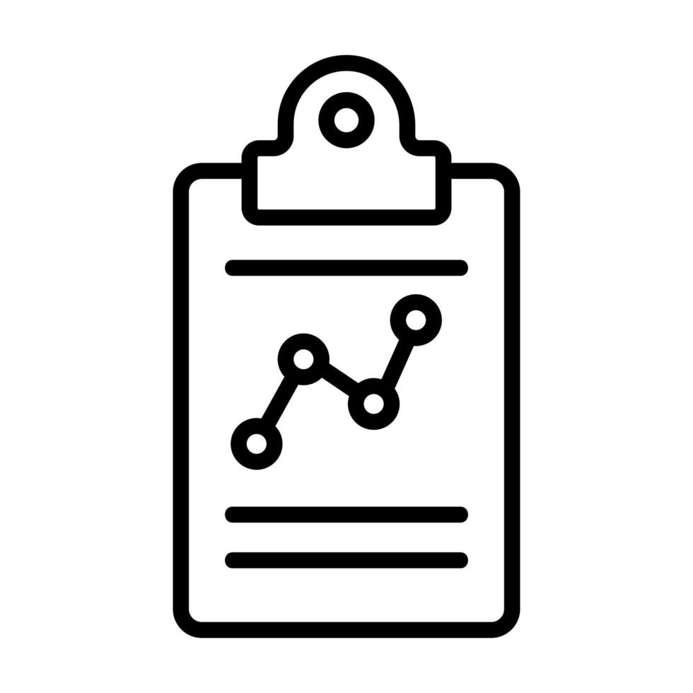 lista de vetores de ícones de tarefas. ilustração de símbolo de contorno isolado