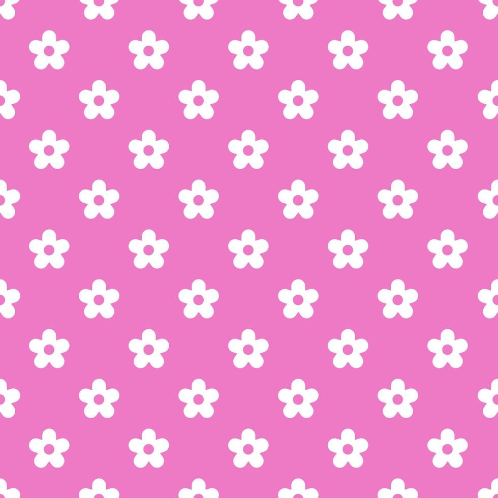 bonito branco margarida flor rosa padrão de fundo listra listrado forma geométrica elemento vector cartoon ilustração toalha de mesa, tapete de piquenique papel de embrulho, tapete, tecido, têxtil, cachecol.