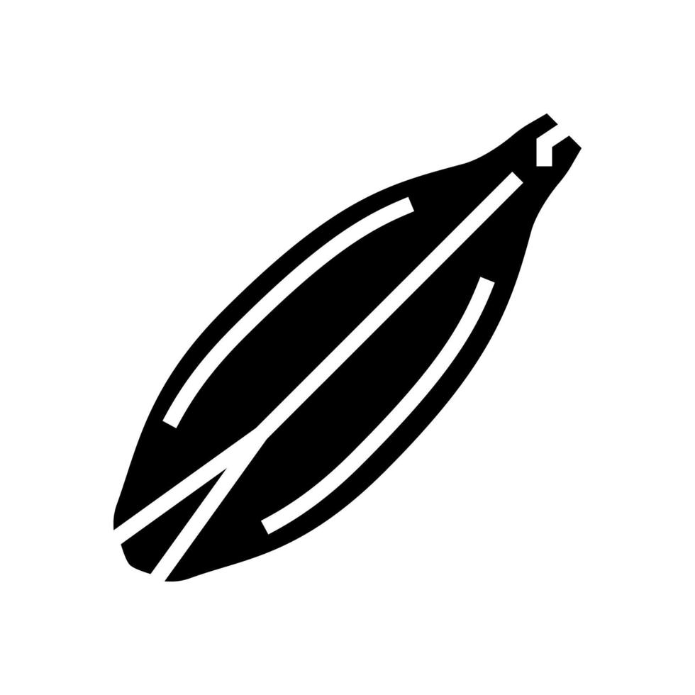 ilustração em vetor ícone glifo de semente de cevada