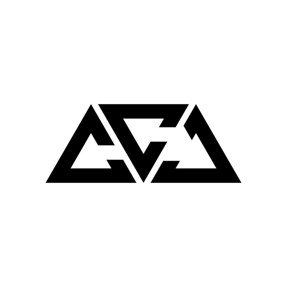 design de logotipo de letra triângulo cci com forma de triângulo. monograma de design de logotipo de triângulo cci. modelo de logotipo de vetor de triângulo cci com cor vermelha. logotipo triangular cci logotipo simples, elegante e luxuoso. cc