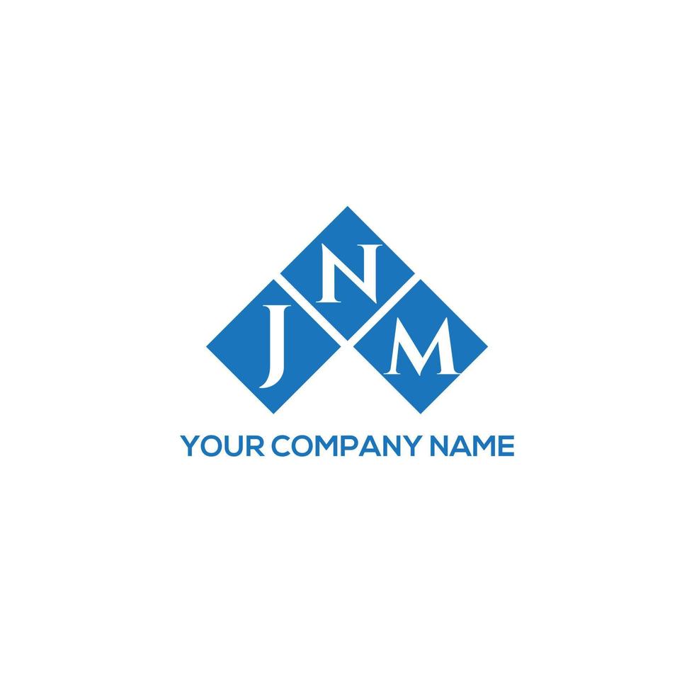 design de logotipo de carta jkm em fundo branco. conceito de logotipo de letra de iniciais criativas jkm. design de letra jkm. vetor