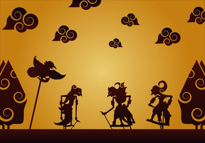 Vetor wayang grátis