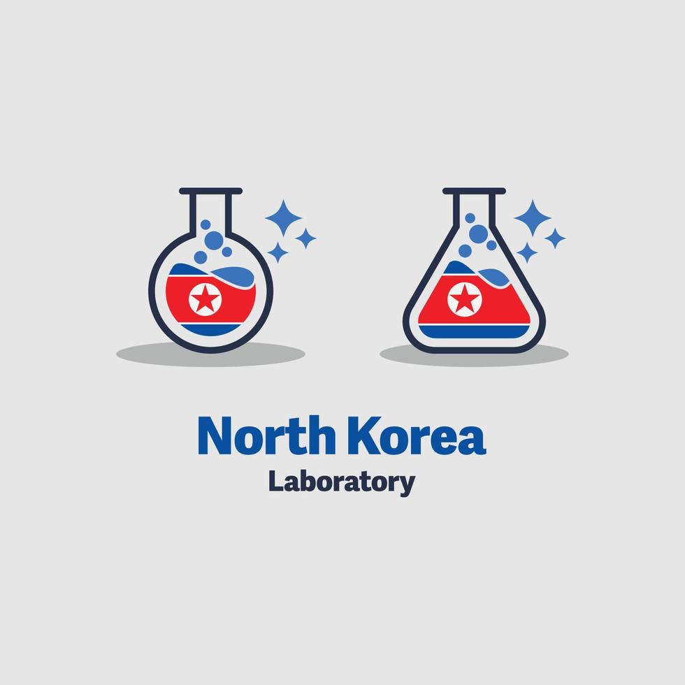 laboratório coreia do norte vetor