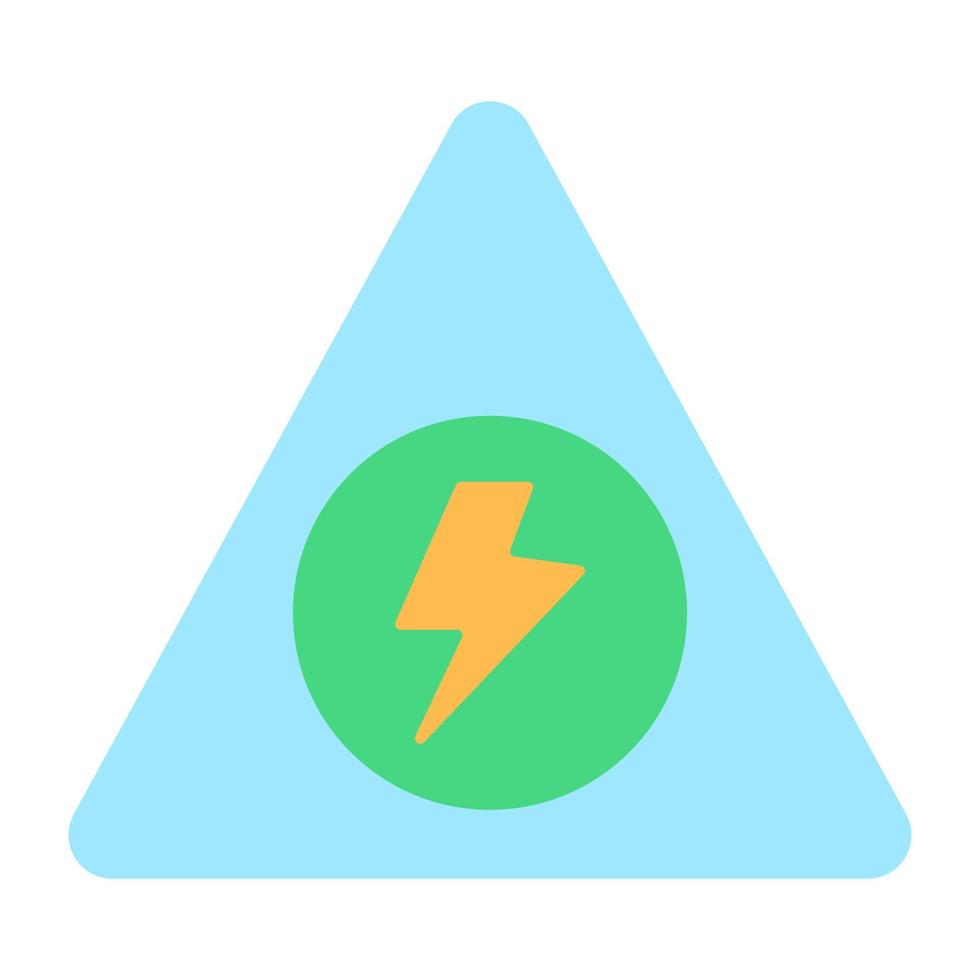 ícone de design moderno de sinal de tensão vetor