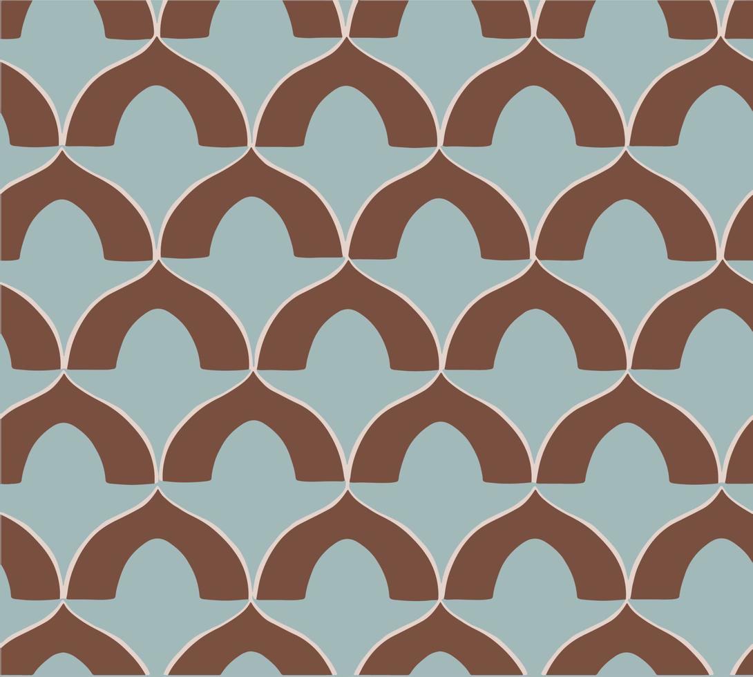padrão geométrico de motivos étnicos sem costura de fundo. formas geométricas sprites motivos tribais vestuário tecido têxtil impressão design tradicional com triângulos. vetor