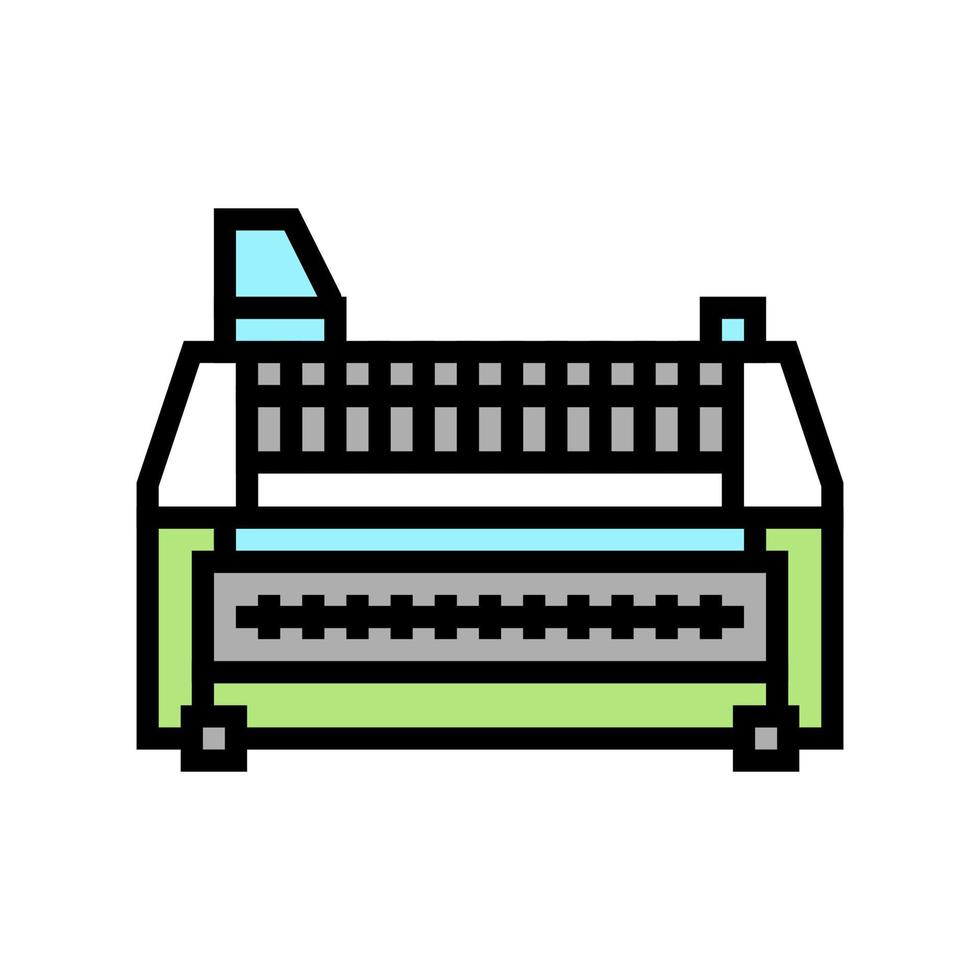 ilustração em vetor ícone de cor de ferramenta industrial de separação de trigo