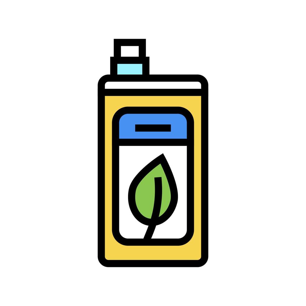 ilustração em vetor ícone de cor detergente eco amigável