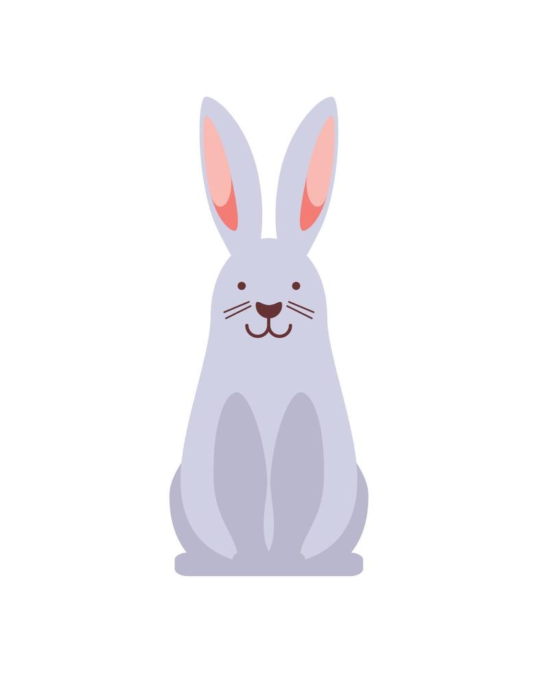 ícone de coelho de desenho animado vetor