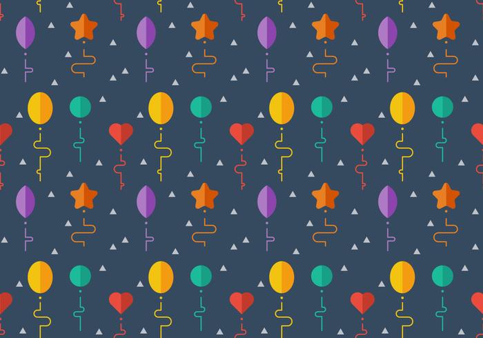 Free Balloons Pattern # 7 vetor