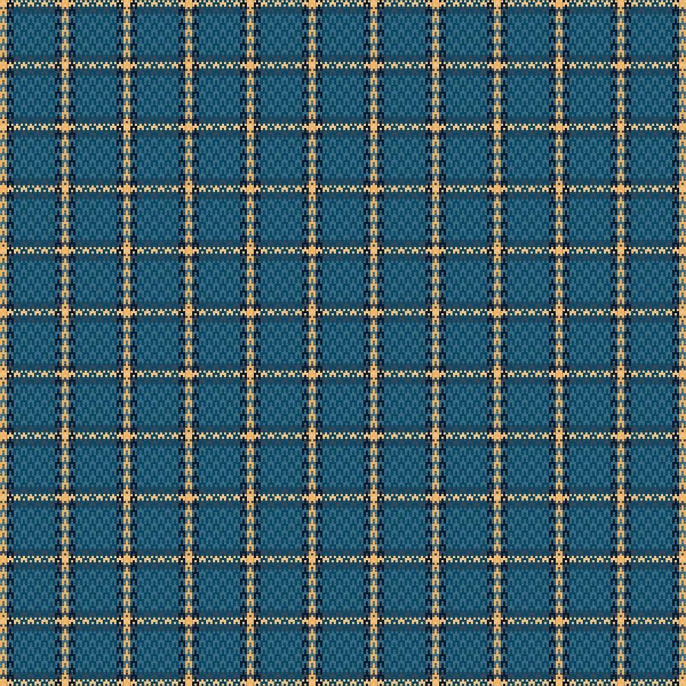 padrão de cor de noite tartan ou xadrez. vetor