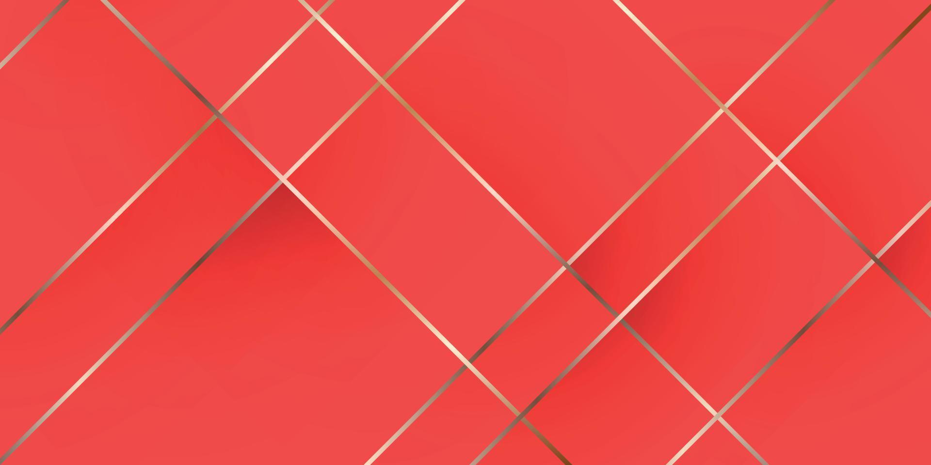 fundo vermelho abstrato. ilustração vetorial vetor