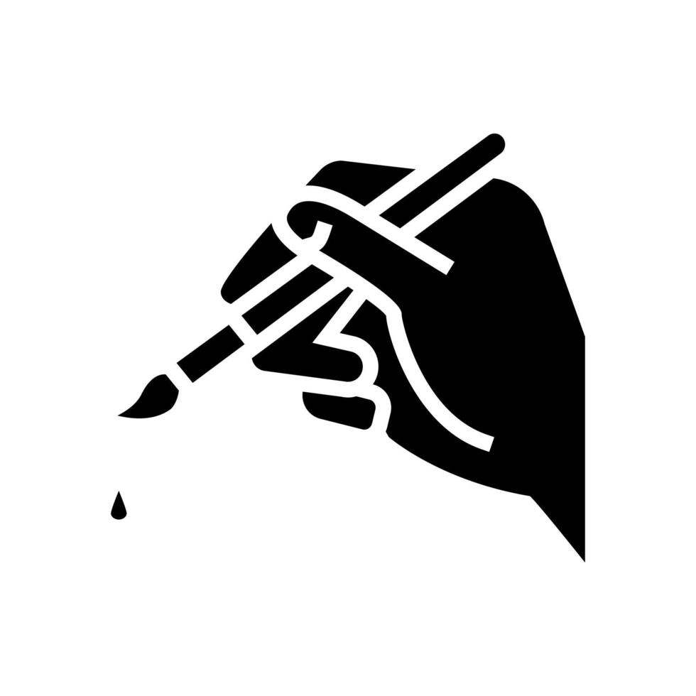 desenho ilustração em vetor ícone glifo