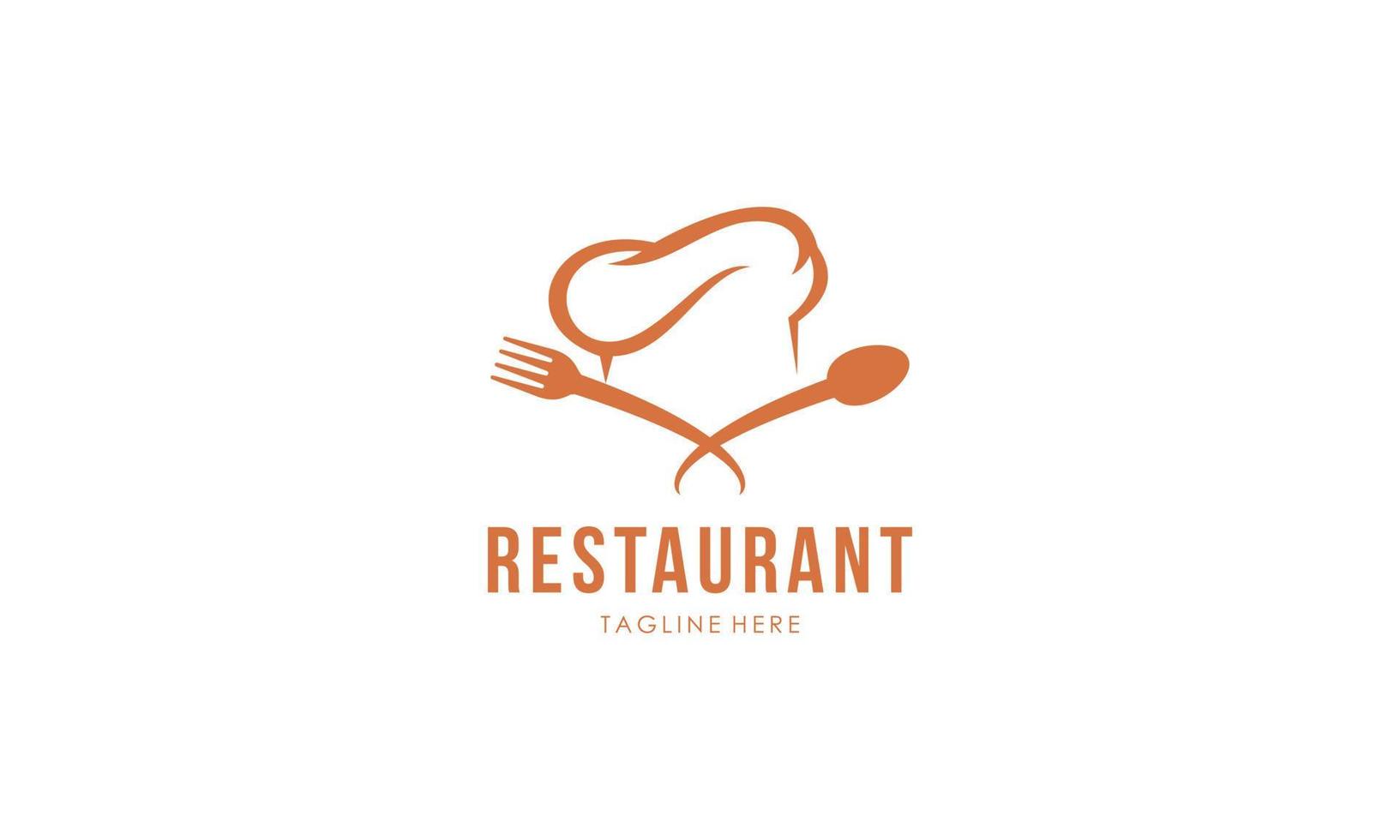 vetor de modelo de design de logotipo de restaurante