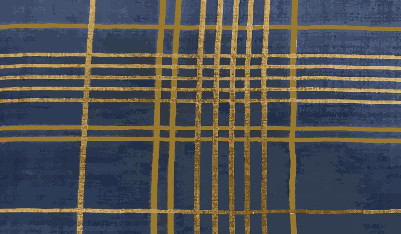 papel de parede de vetor de textura de lenço padrão amarelo-azul. fundo de roupas de textura
