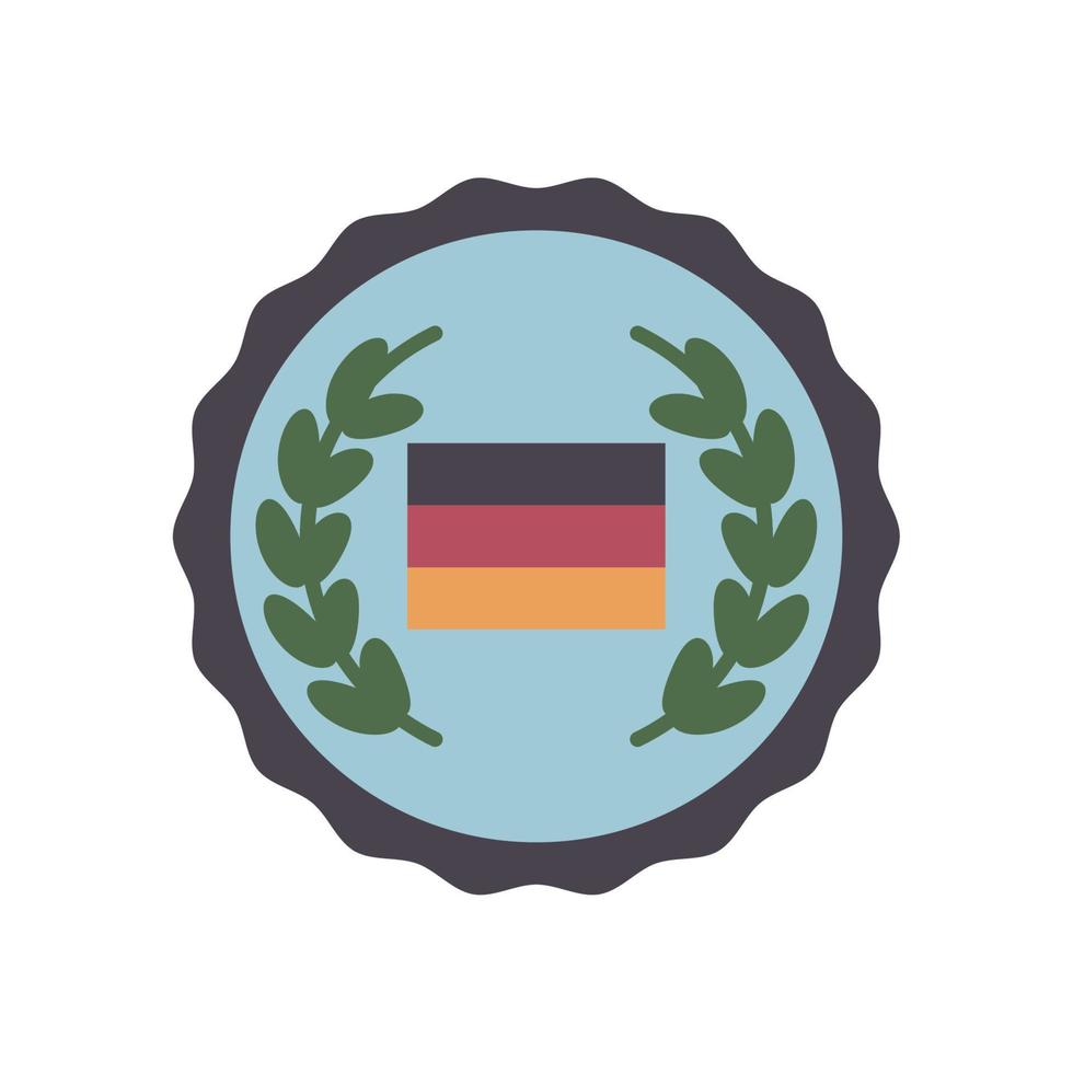 emblema da alemanha oktoberfest vetor