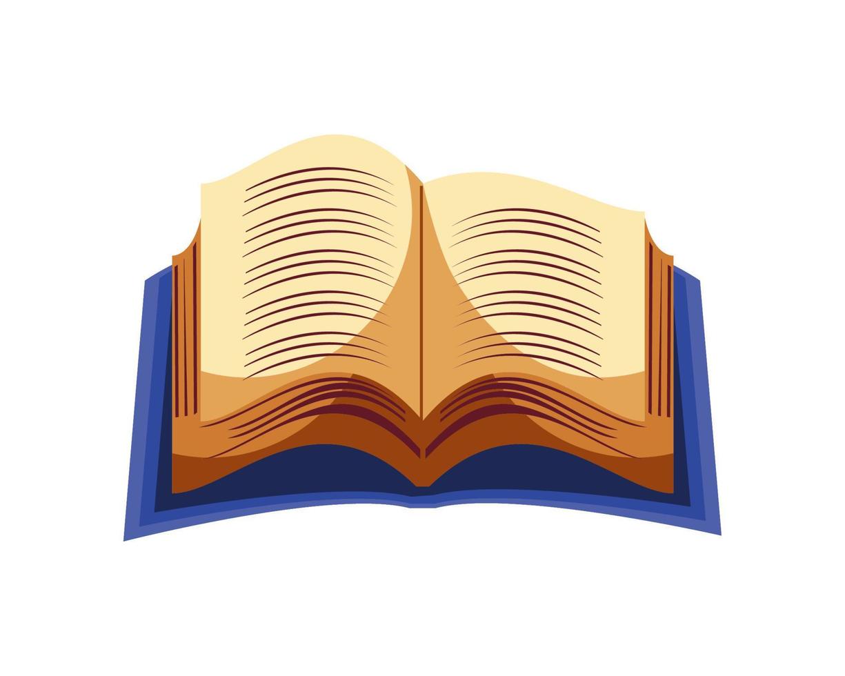 ícone de leitura de livro vetor