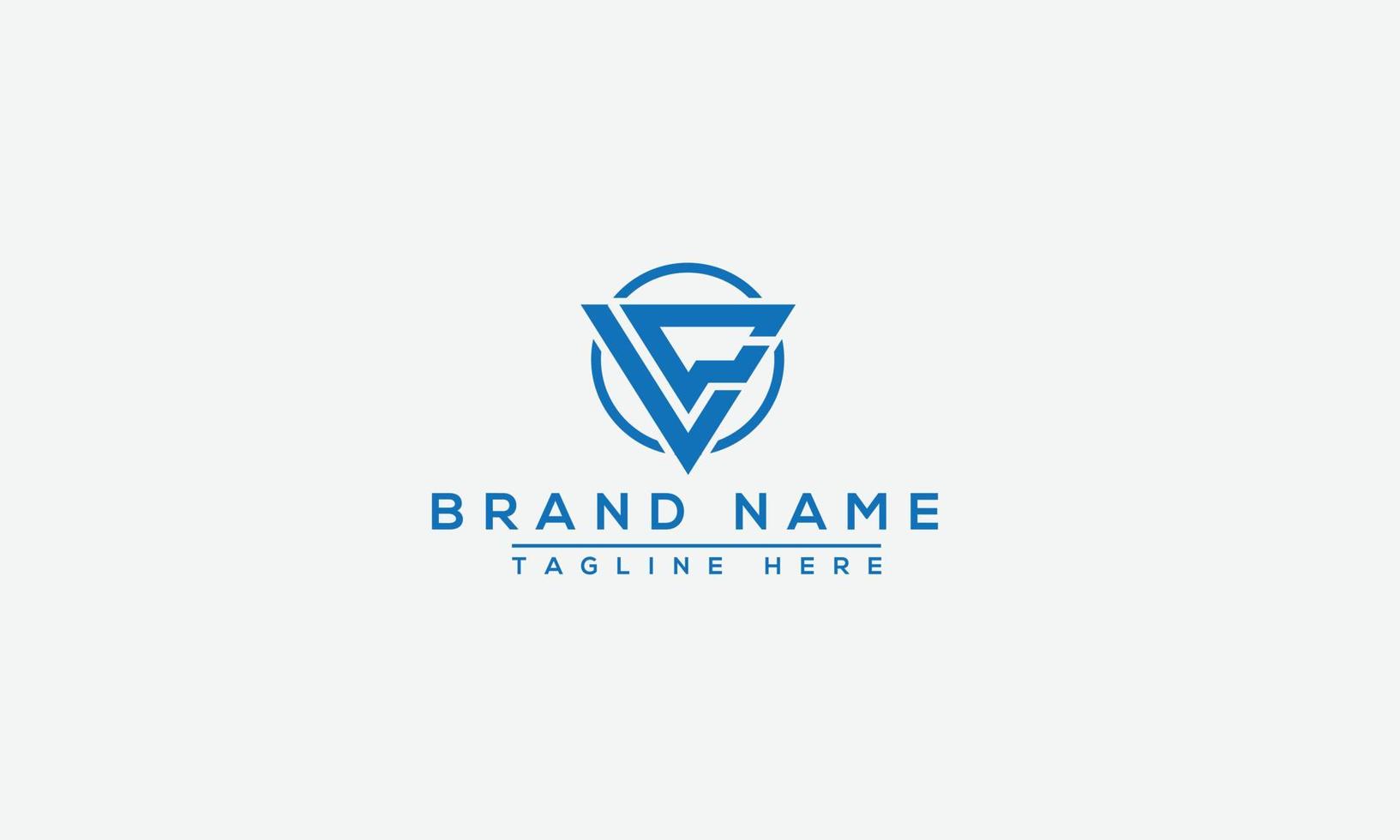 lc modelo de design de logotipo vector elemento de branding gráfico.