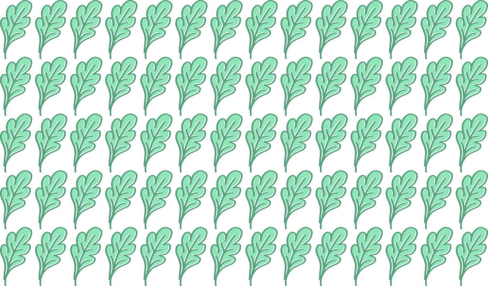 vetor de cor pastel verde floral doodle fofo