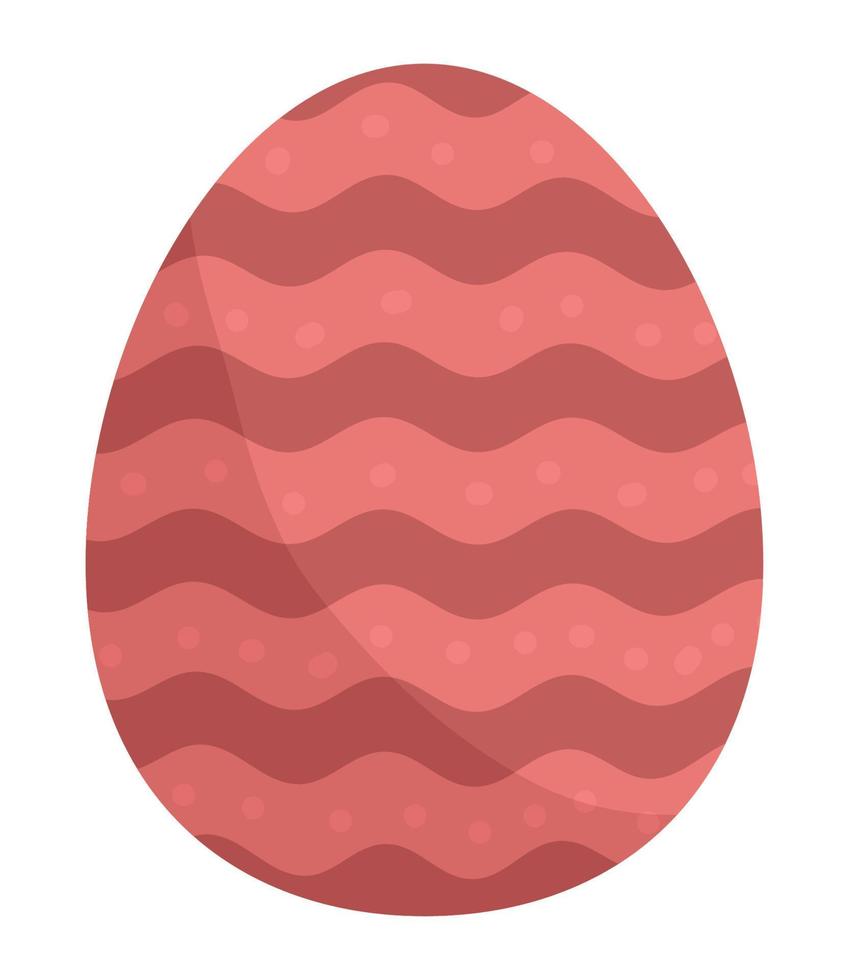 decoração de ovo de páscoa vetor
