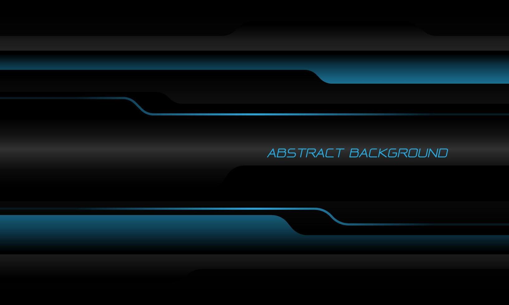 abstrato azul cinza preto sobreposição metálica sombra cibernética design geométrico luxo moderno tecnologia futurista vetor de fundo