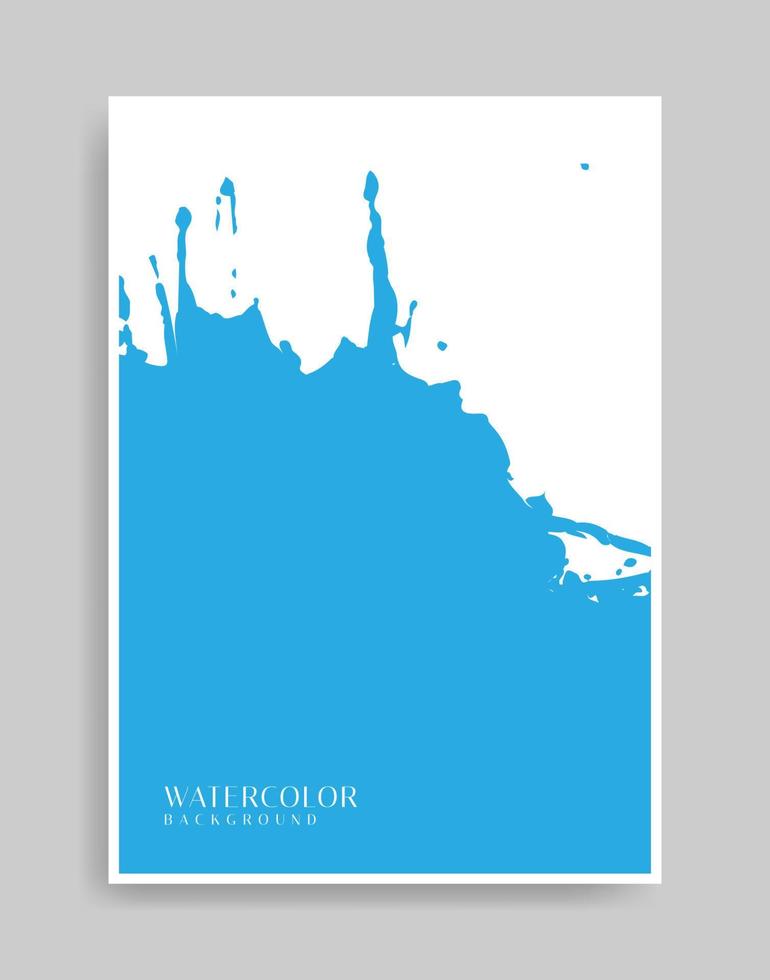 fundo azul. estilo minimalista de ilustração abstrata para pôster, capa de livro, folheto, folheto, logotipo. vetor