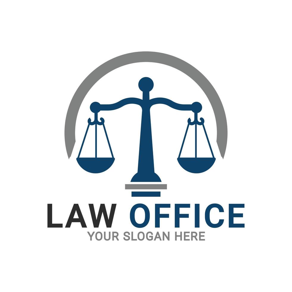 logotipo de escritório de advocacia, logotipo de justiça, modelo de logotipo de escritórios de advocacia vetor