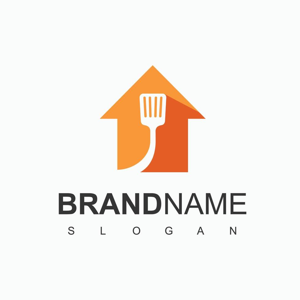 cozinhar modelo de logotipo ícone de comida e restaurante vetor
