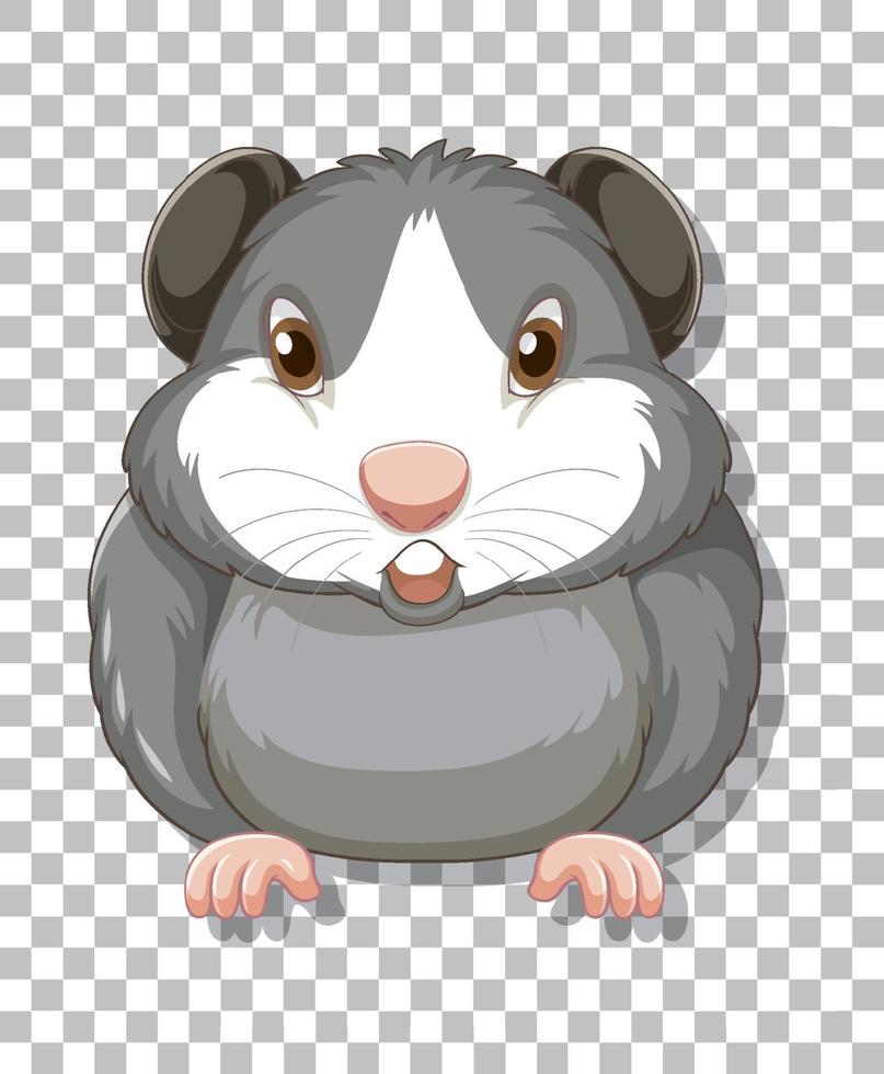 hamster em estilo cartoon vetor