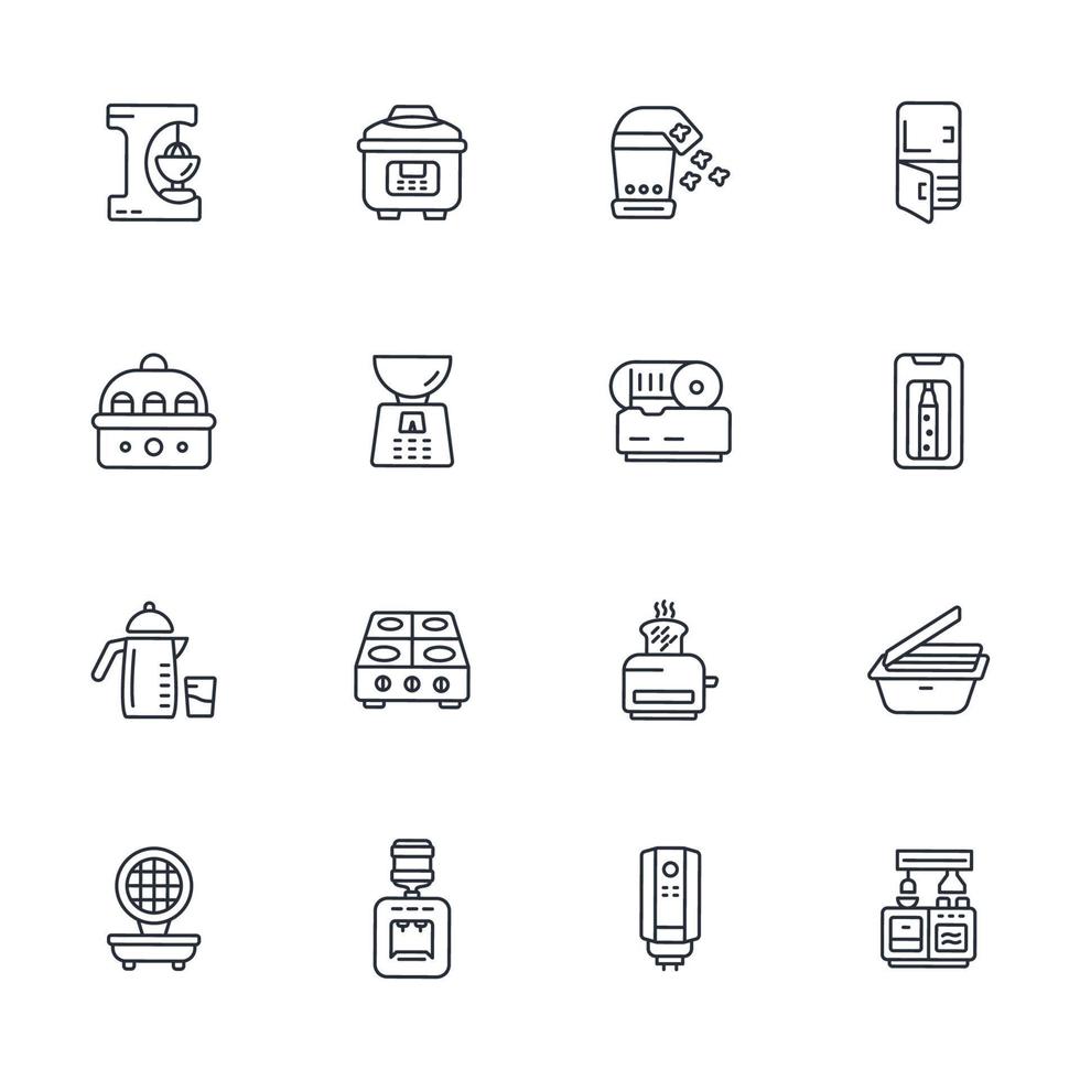 ícones de utensílios de cozinha simbolizam elementos vetoriais para infográfico web vetor