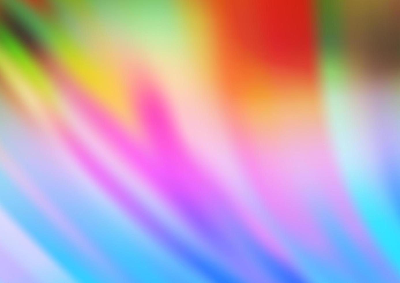 luz multicolorida, modelo de vetor de arco-íris com formas de lava.