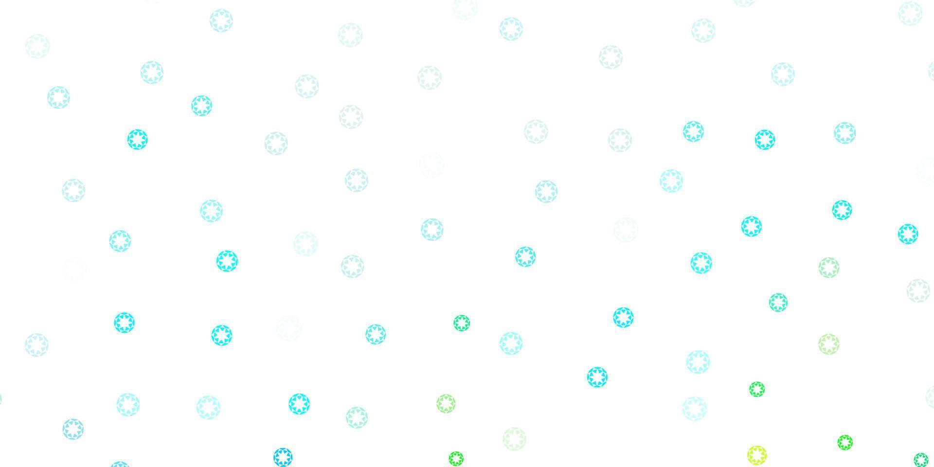 fundo vector azul e verde claro com bolhas.
