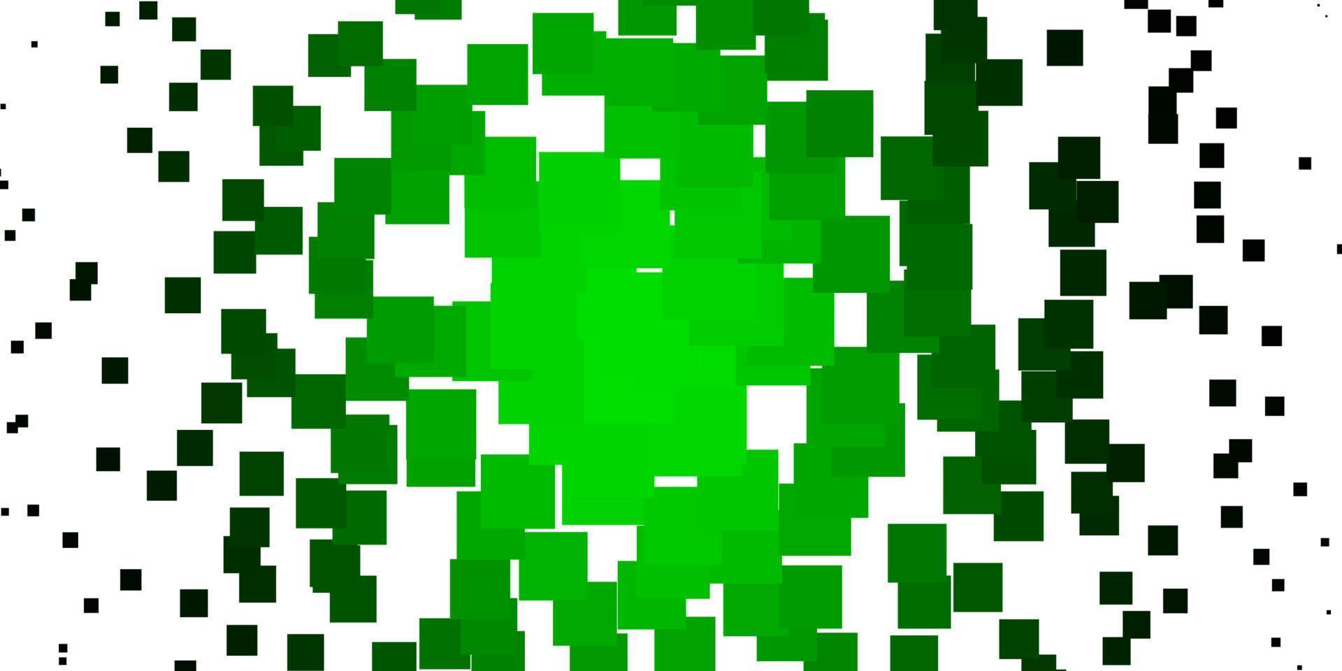 modelo de vetor verde claro com retângulos.