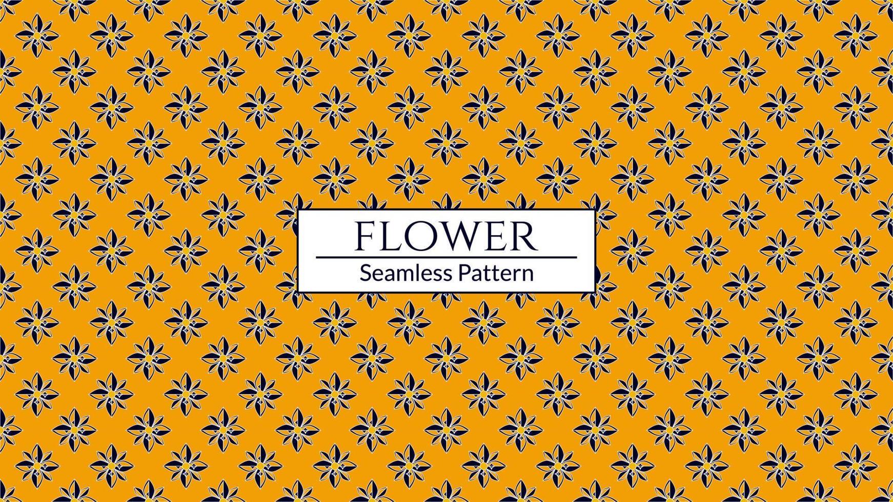 padrão floral vector sem costura na moda, fundo de flor amarela. ilustração vetorial de estoque.