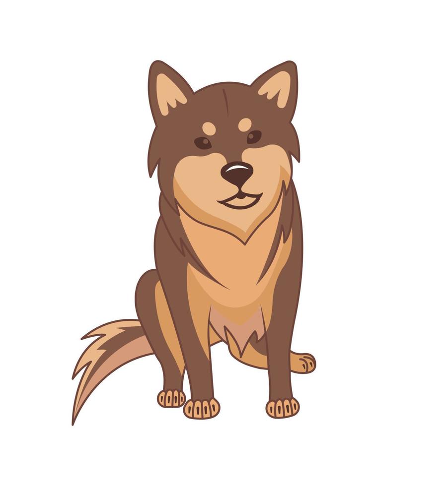 shiba inu dog vetor