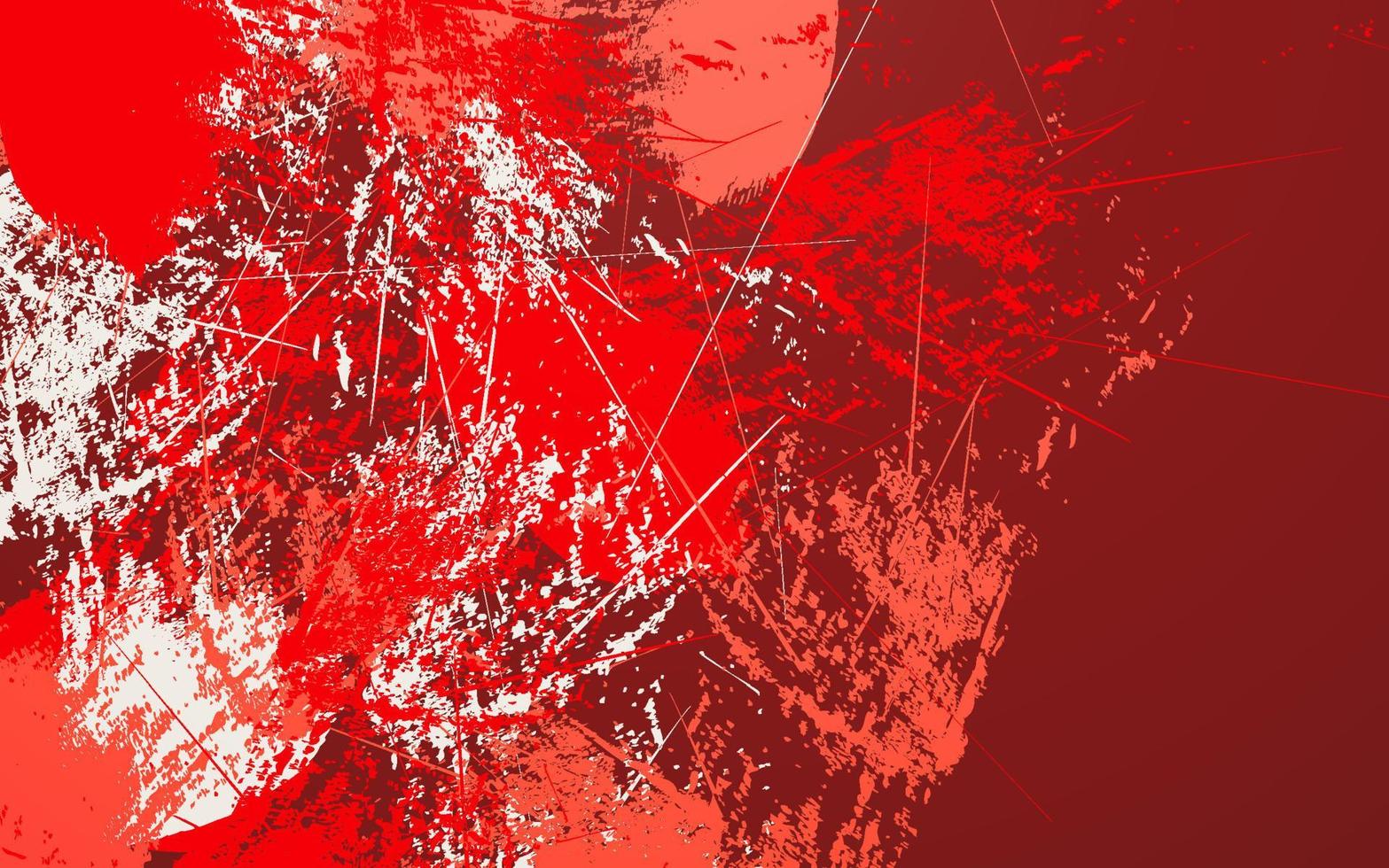 fundo de cores vermelho e branco de textura abstrata grunge vetor