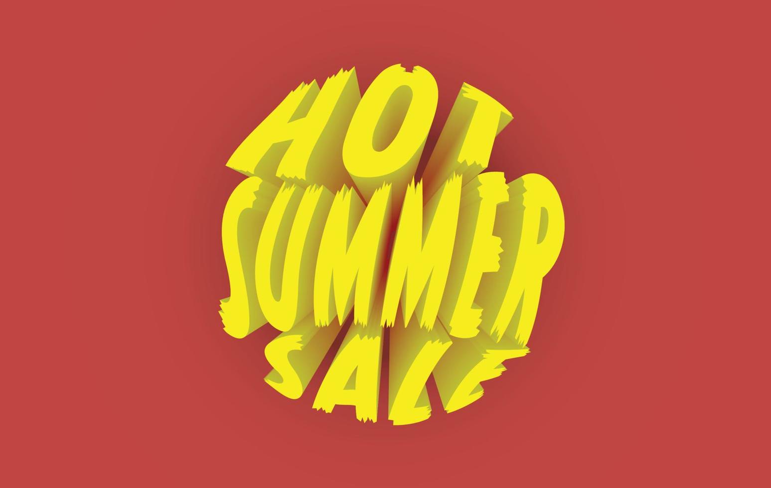 banner de venda de verão quente. textura na moda. vocação de temporada, fim de semana, logotipo de férias. papel de parede do horário de verão. vetor