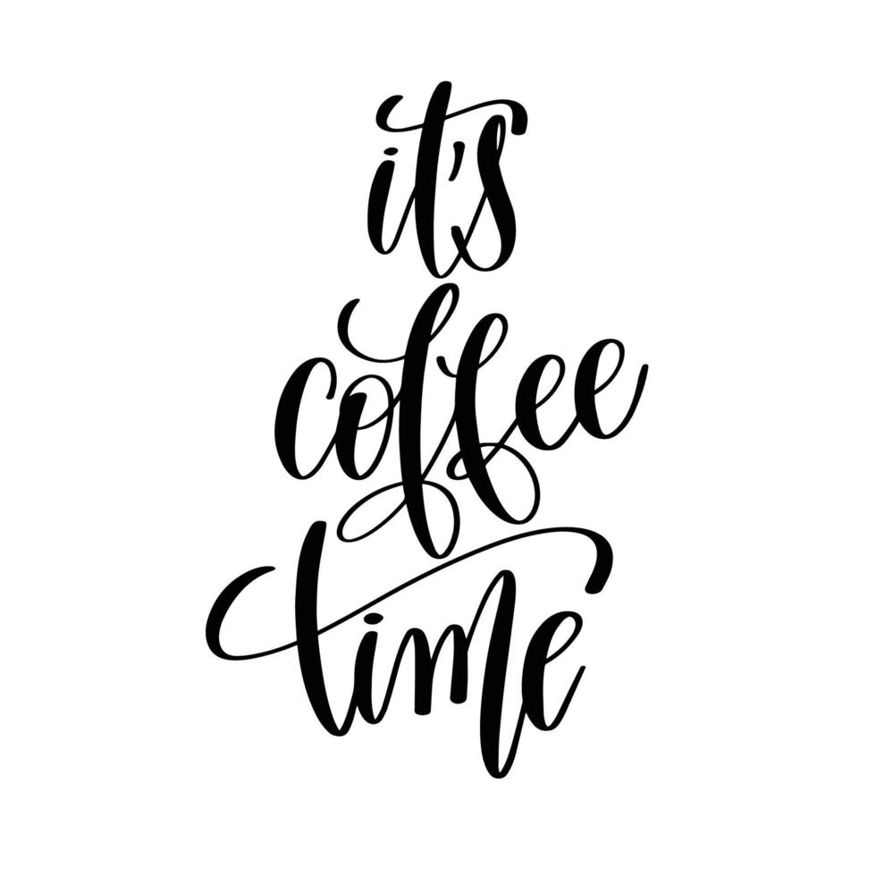 sua hora do café. pode ser usado para impressão de camiseta, impressão de caneca, travesseiros, design de impressão de moda, roupas infantis, chá de bebê, saudação e cartão postal. design de camiseta vetor