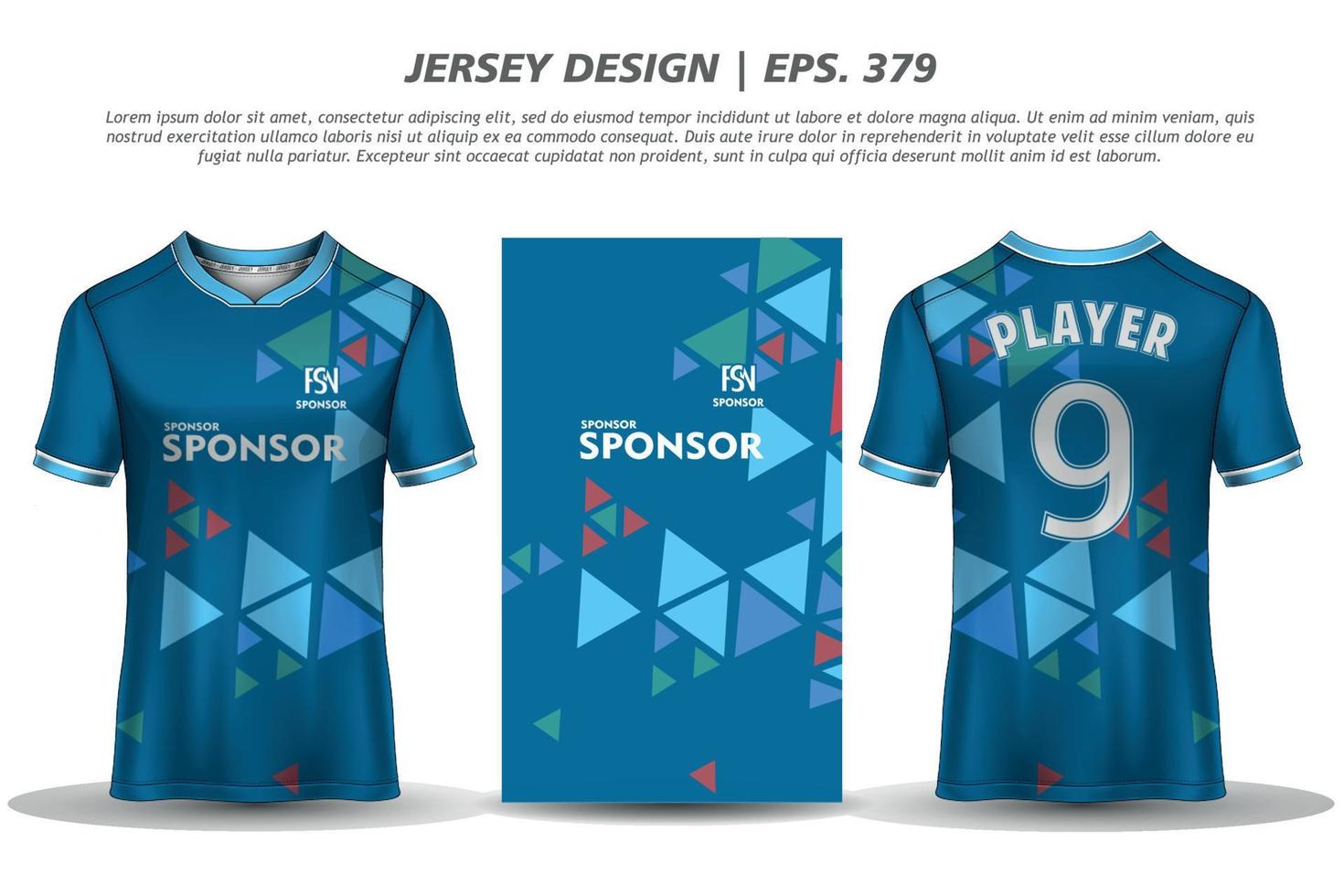 Jersey design sublimação camiseta padrão geométrico premium incrível coleção de vetores para futebol futebol corrida ciclismo jogos motocross esportes